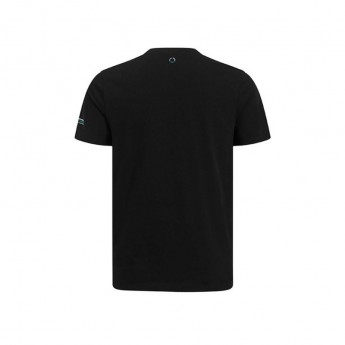 Mercedes AMG Petronas tricou de bărbați black Hamilton Graphic F1 Team 2019