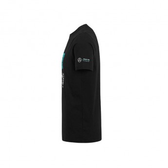Mercedes AMG Petronas tricou de bărbați black Hamilton Graphic F1 Team 2019