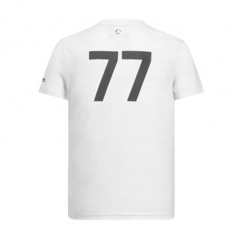 Mercedes AMG Petronas tricou de bărbați white Bottas 77 F1 Team 2019
