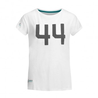 Mercedes AMG Petronas tricou de dama white Hamilton 44 F1 Team 2019