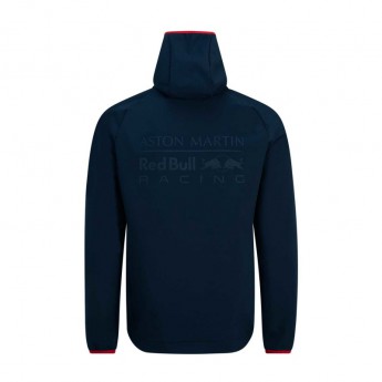 Red Bull Racing geacă de bărbați cu glugă navy softshell Logo Team 2019