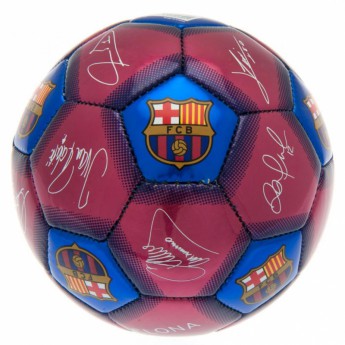 FC Barcelona balon cu autograf Mini Ball Signature - size 1