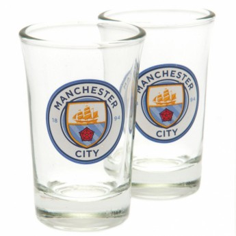 Manchester City pahar țuică 2pk Shot Glass Set