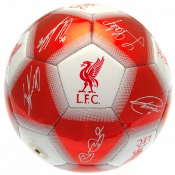 FC Liverpool balon de fotbal Football Signature Anfield - size 5
