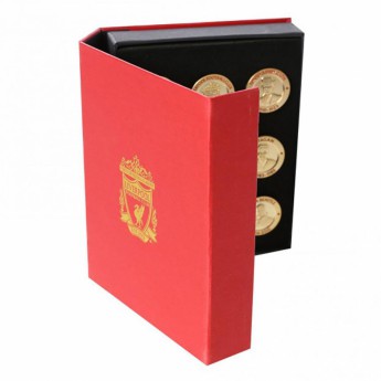 FC Liverpool set embleme 9 Piece Limited Edition Badge Set
