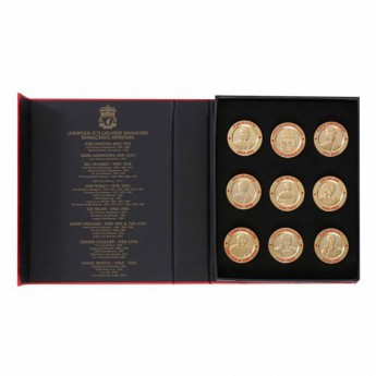 FC Liverpool set embleme 9 Piece Limited Edition Badge Set