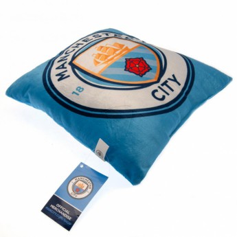 Manchester City pernă blue logo Cushion