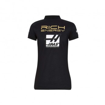 Haas F1 tricou polo de damă Energy Team black F1 Team 2019