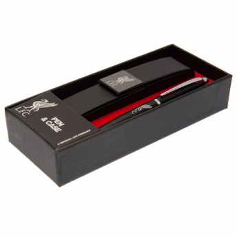 FC Liverpool pix și carcasă pen & case set