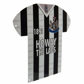 Newcastle United semn metalic Metal Shirt Sign