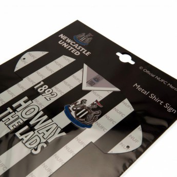 Newcastle United semn metalic Metal Shirt Sign