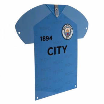 Manchester City semn metalic Metal Shirt Sign