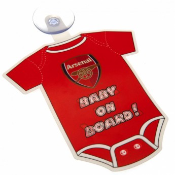 FC Arsenal mini body auto Baby On Board Sign