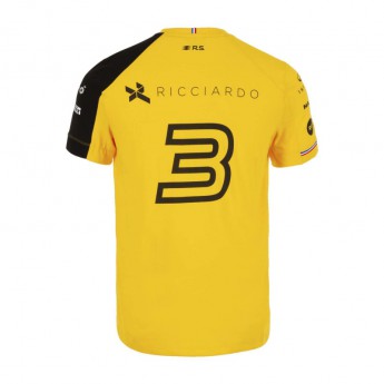 Renault F1 tricou de bărbați Ricciardo yellow F1 Team 2019