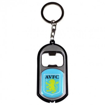Aston Villa pandantiv cu deschizător Key Ring Torch Bottle Opener