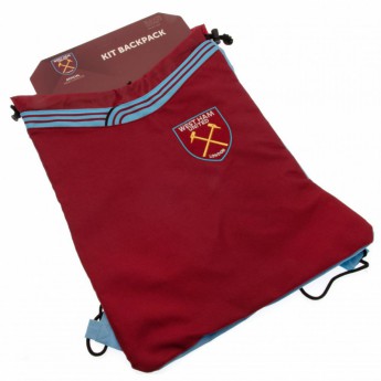 West Ham United geantă sport Drawstring Backpack