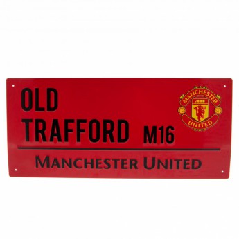 Manchester United semn pe perete Street Sign RD