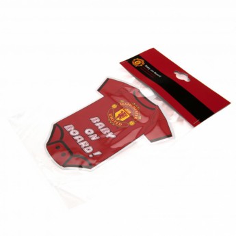 Manchester United mini body auto Baby On Board Sign