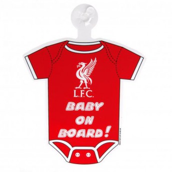 FC Liverpool mini body auto Baby On Board Sign