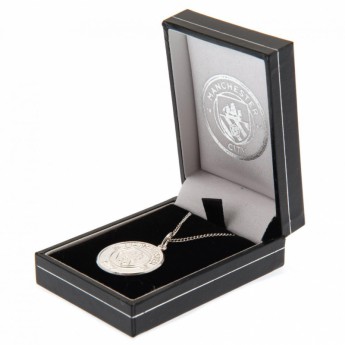 Manchester City lănțișor de gât cu pandantiv Sterling Silver Pendant & Chain
