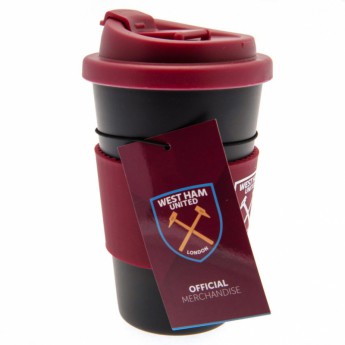 West Ham United cană de călătorie Silicone Grip Travel Mug