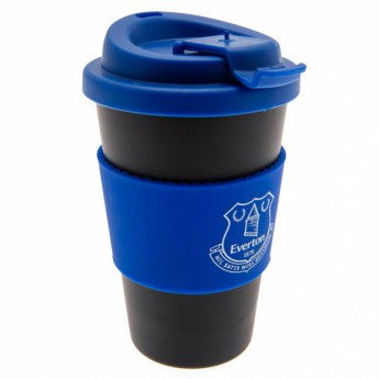 FC Everton cană de călătorie Silicone Grip Travel Mug