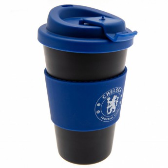 FC Chelsea cană de călătorie Silicone Grip Travel Mug