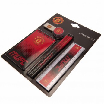 Manchester United set de școală Starter Stationery Set