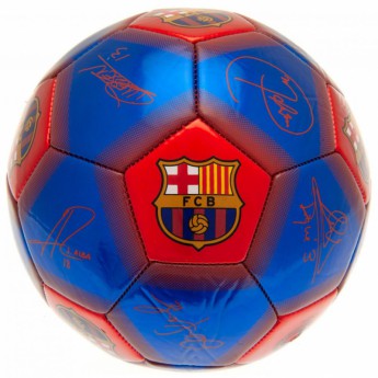 FC Barcelona balon de fotbal Football Signature - size 5