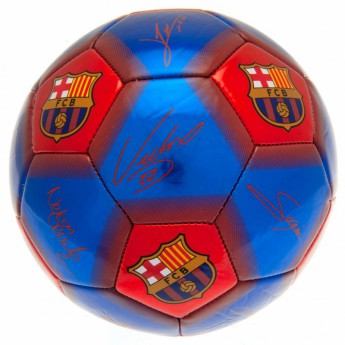 FC Barcelona balon de fotbal Football Signature - size 5