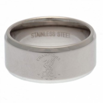 FC Liverpool inel Champions Of Europe Band Ring Small
