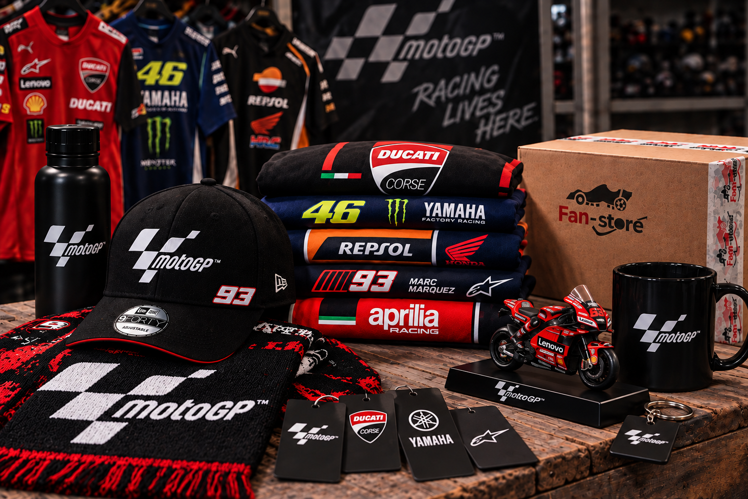 Produse licențiate oficial pentru MotoGP