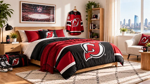 Inspirație pentru camera unui suporter New Jersey Devils