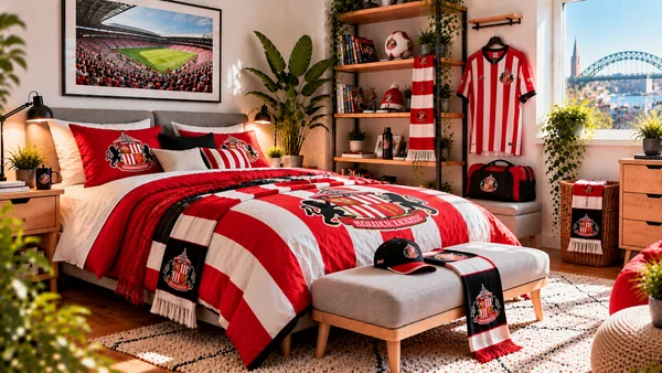 Inspirație pentru camera unui suporter Sunderland