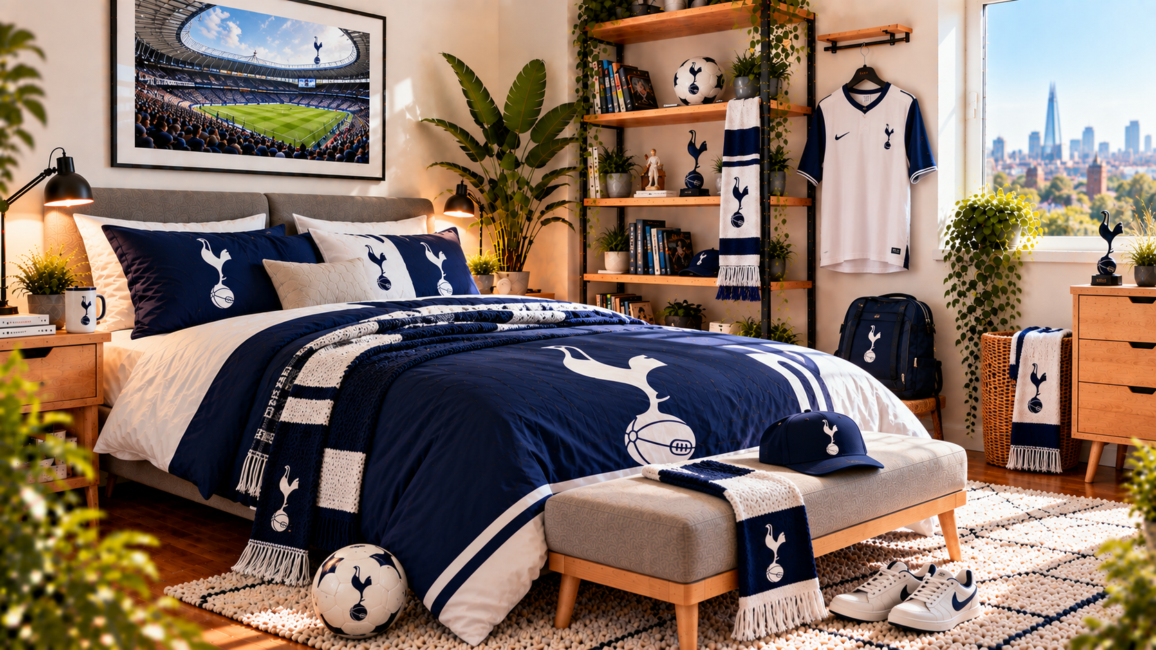 Inspirație pentru camera unui suporter Tottenham Hotspur