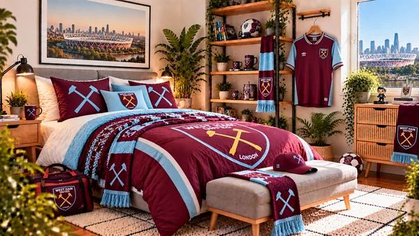 Inspirație pentru camera unui suporter West Ham United